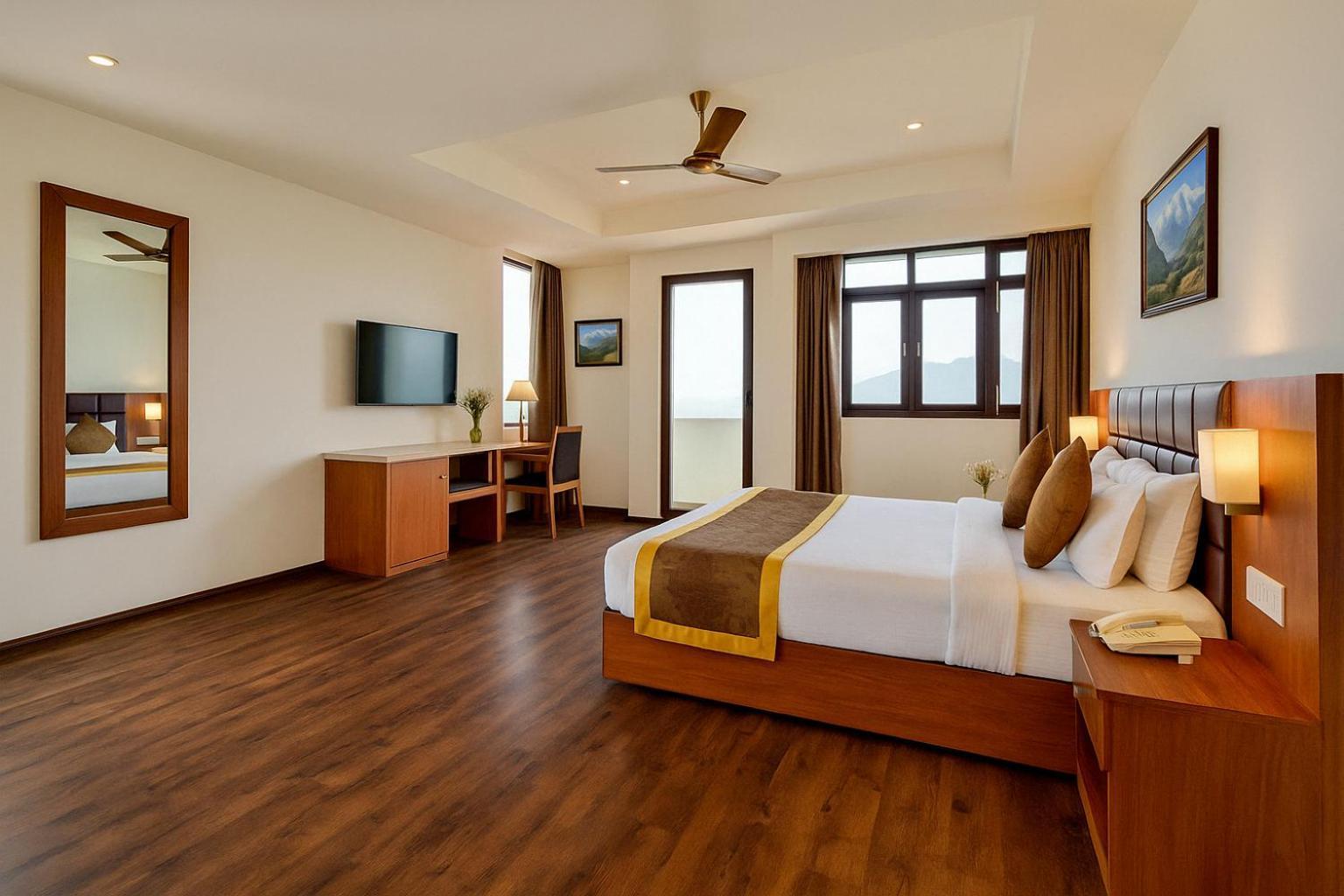 Summit Ttakshang Residency Hotel & Spa Mg Marg Gangtok Esterno foto