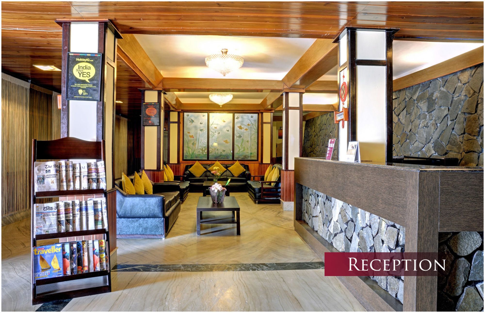 Summit Ttakshang Residency Hotel & Spa Mg Marg Gangtok Esterno foto